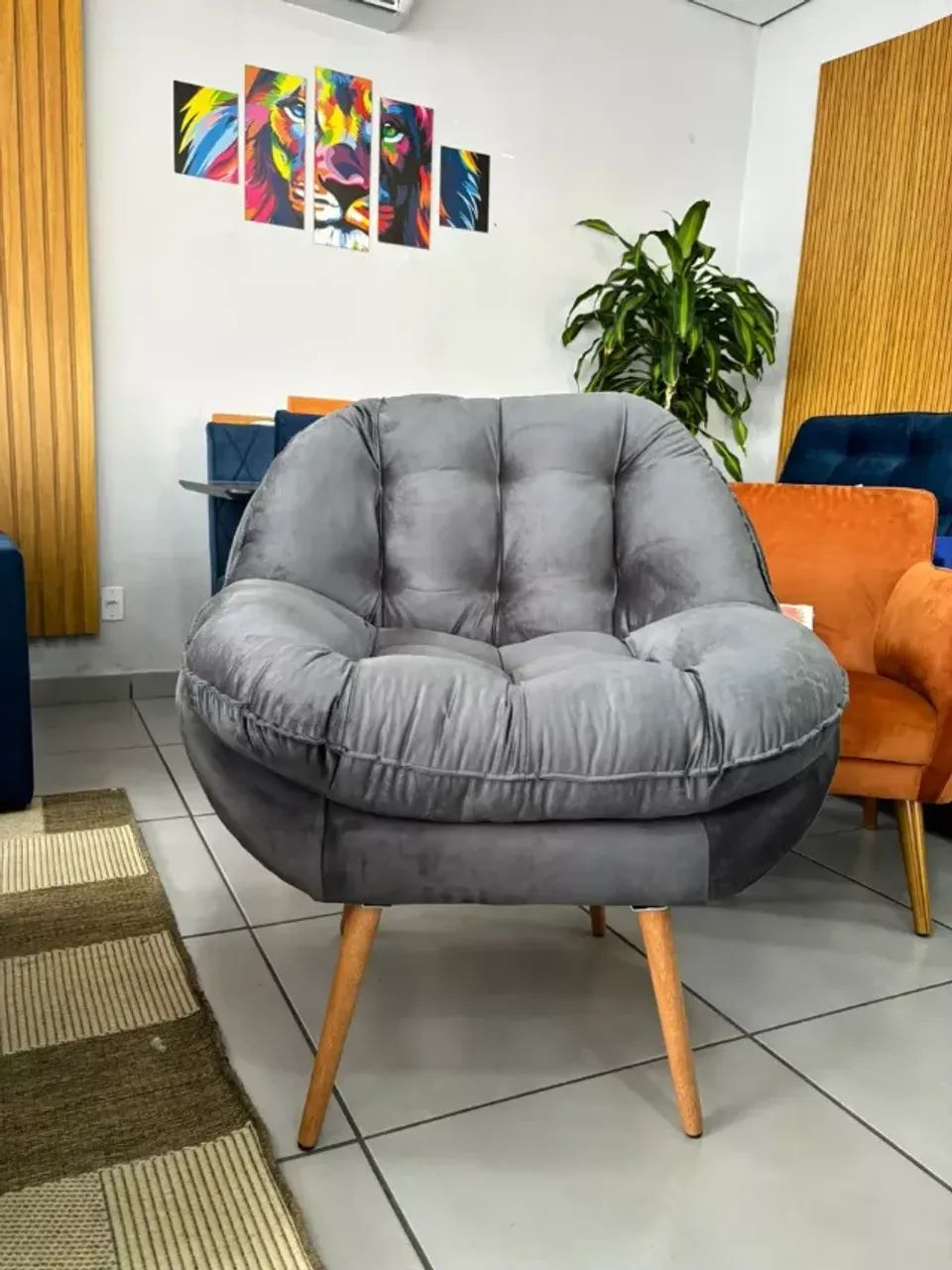 Poltrona Para Recepção