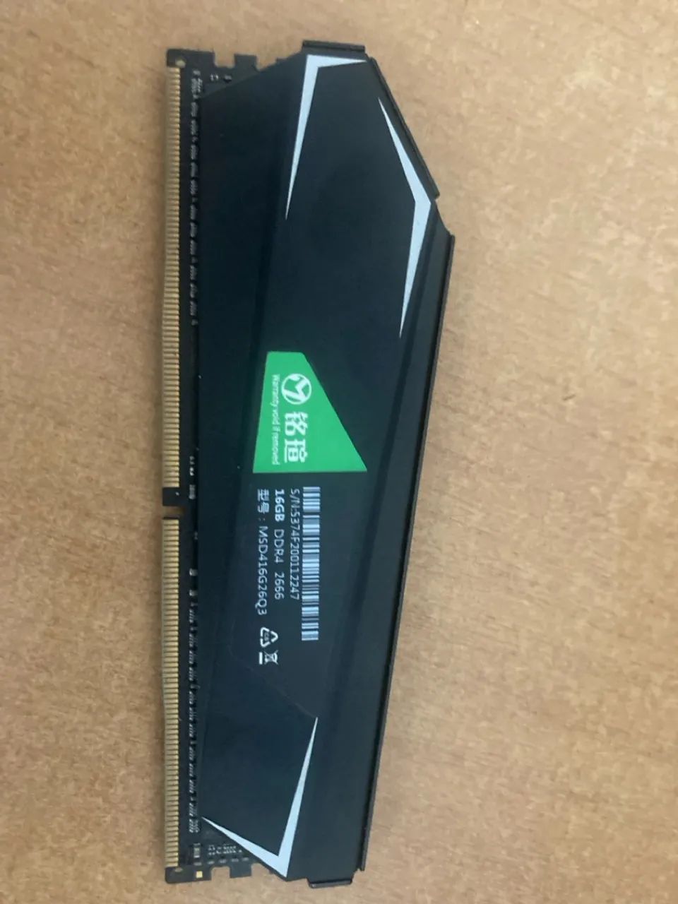 Memória RAM 16GB DDR4 2666 MHz - MINGXUAN MSD416G26Q3