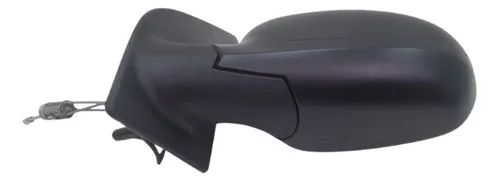 Retrovisor Manual Esquerdo Mobi 2016 2023 Preto Poroso 00498 - Foto 4