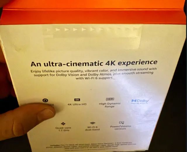 Amazon Fire Tv Stick 4k Max Wifi 6 Ultra Rápido Cor Preto - lacrado - Foto 2