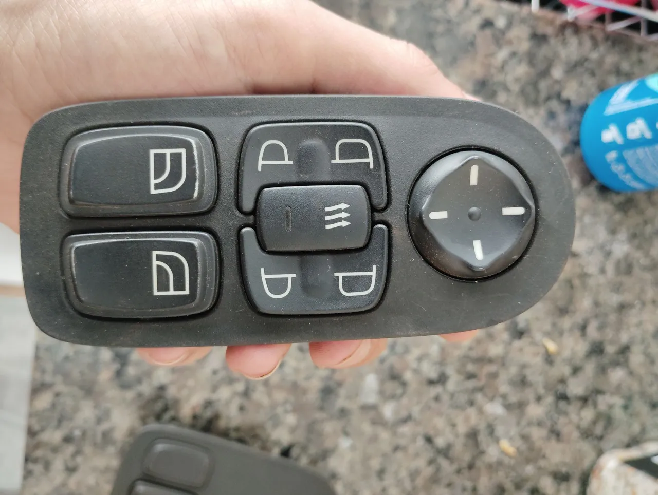 Botões de controle de vidros e retrovisores caminhão DAF XF