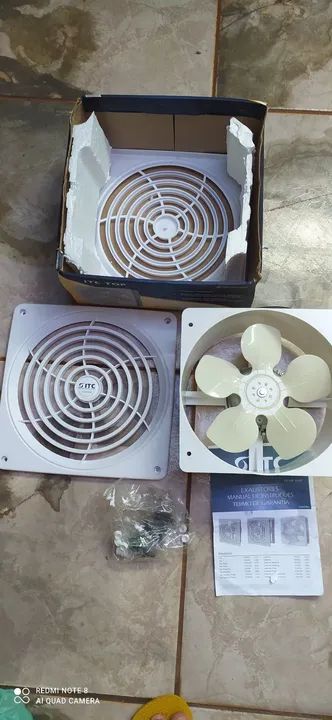 Exaustor de Parede 20 cm - ITC - Novo - Foto 5