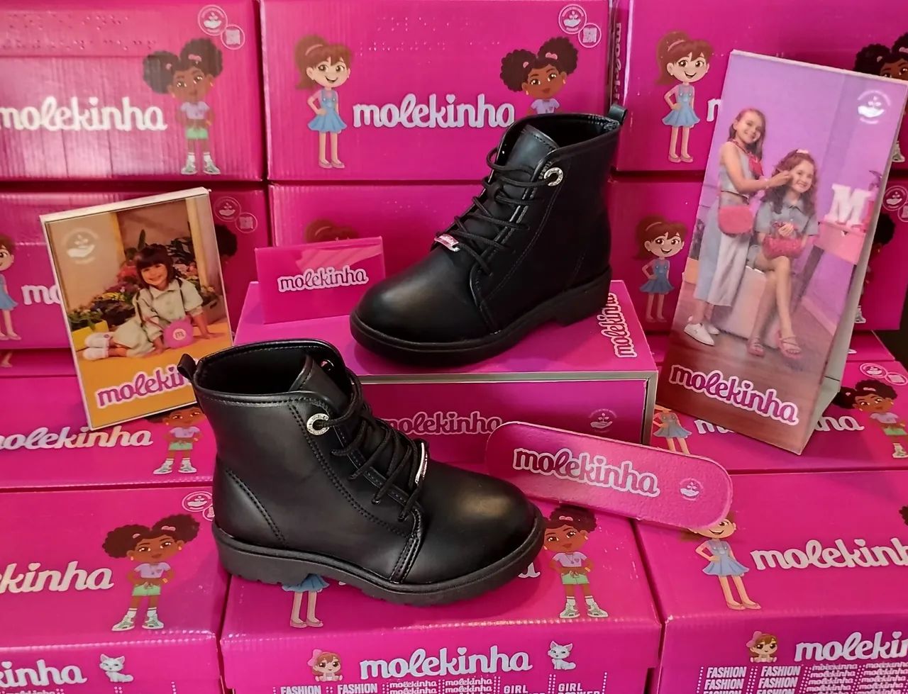 Bota infantil Molekinha original 