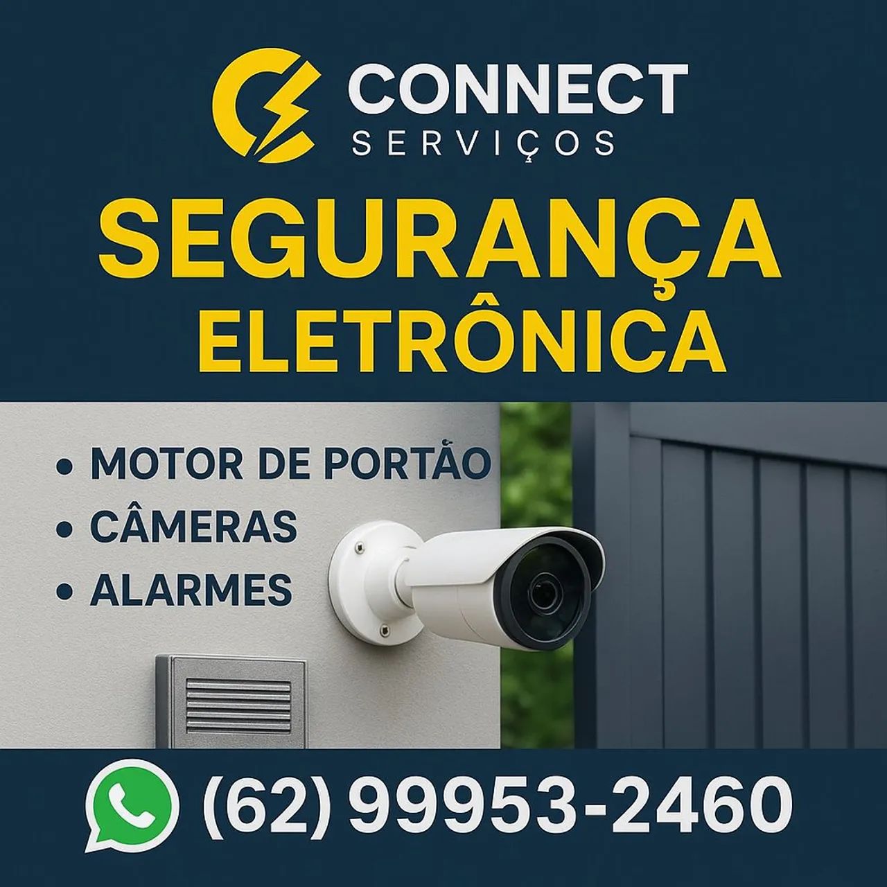 Câmeras segurança venda manutenção Goiânia 