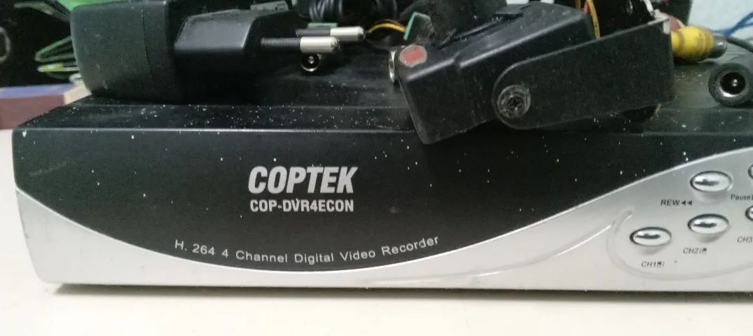DVR Coptek COP-DVR4ECON - Sem HD - Com fonte.