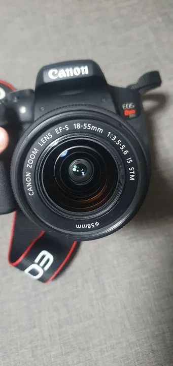 Câmera Canon EOS rebel T6i - Foto 3
