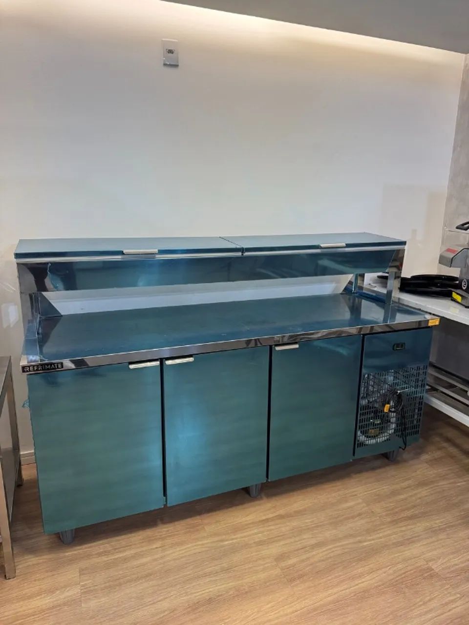 Condimentadora refrigerada 2,5 M refrimate a pronta entrega (alef)