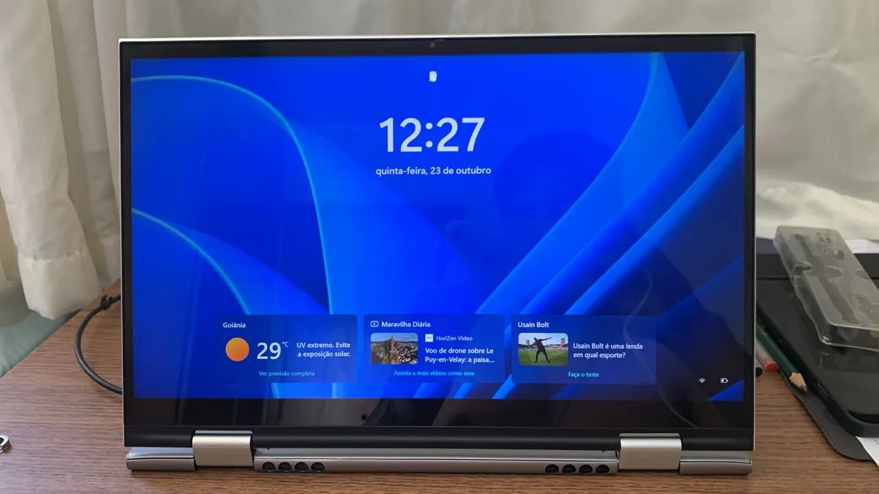 Notebook Dell - Quase novo, touchscreen, estado impecável