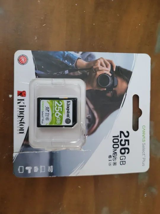 Cartão sd 256gb