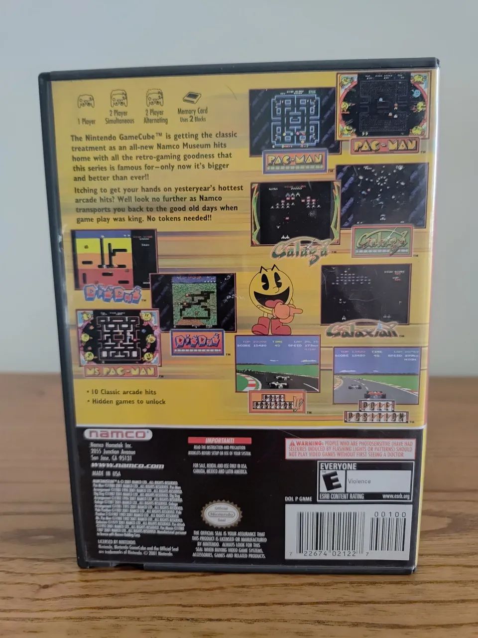 Jogo Namco Museum - Nintendo GameCube  - Foto 2