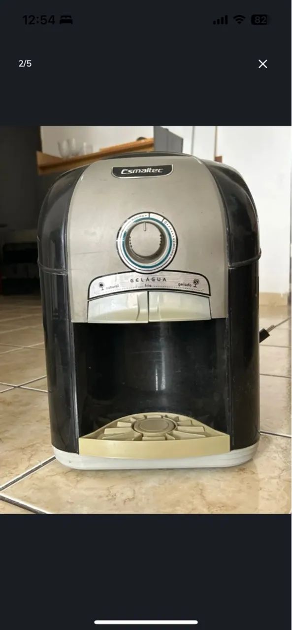 Bebedouro Esmaltec Preto 