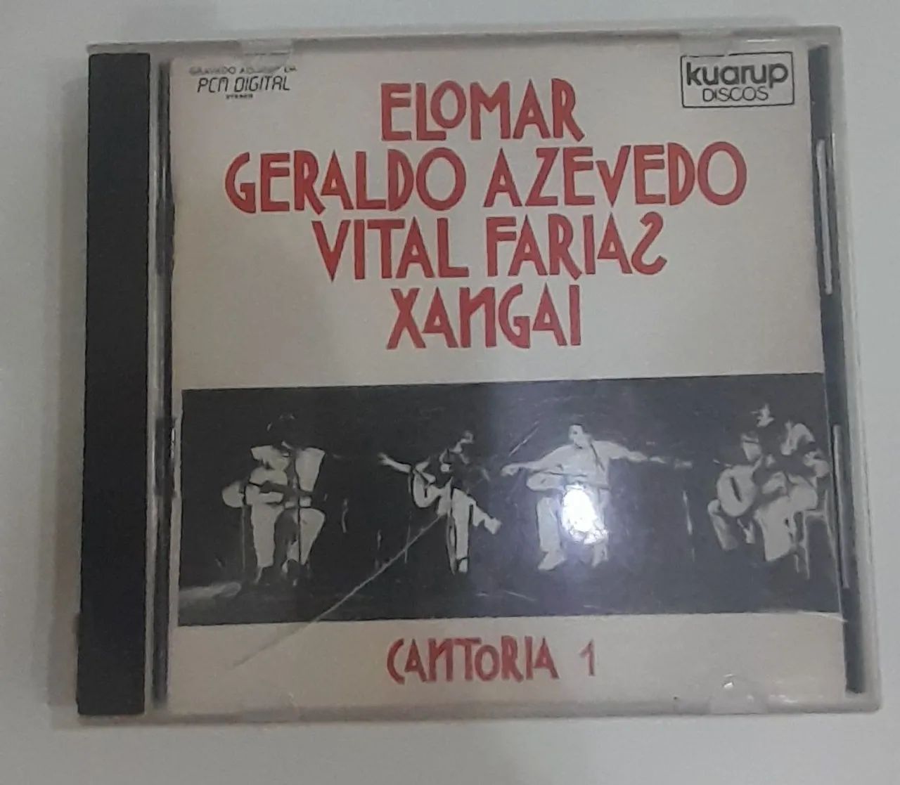 CD Cantoria 1 - Elomar, Geraldo Azevedo, Vital Farias, Xangai