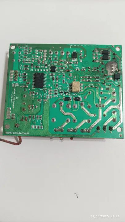 Central Placa para portão automático Gatter 3020 original - com defeito - Foto 6