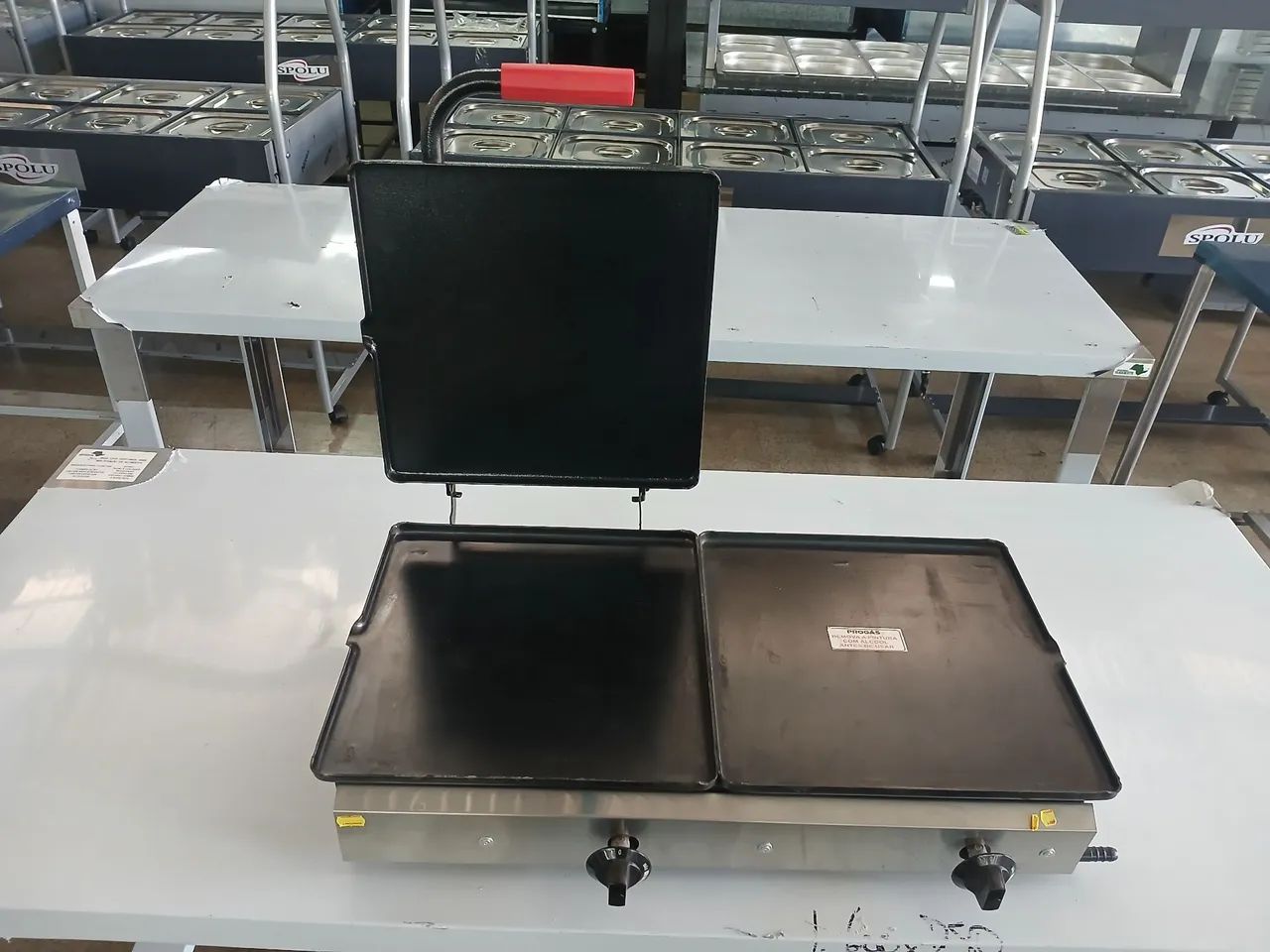 Chapa Sanduicheira com Prensa à Gás PR 700 Progás - Foto 2