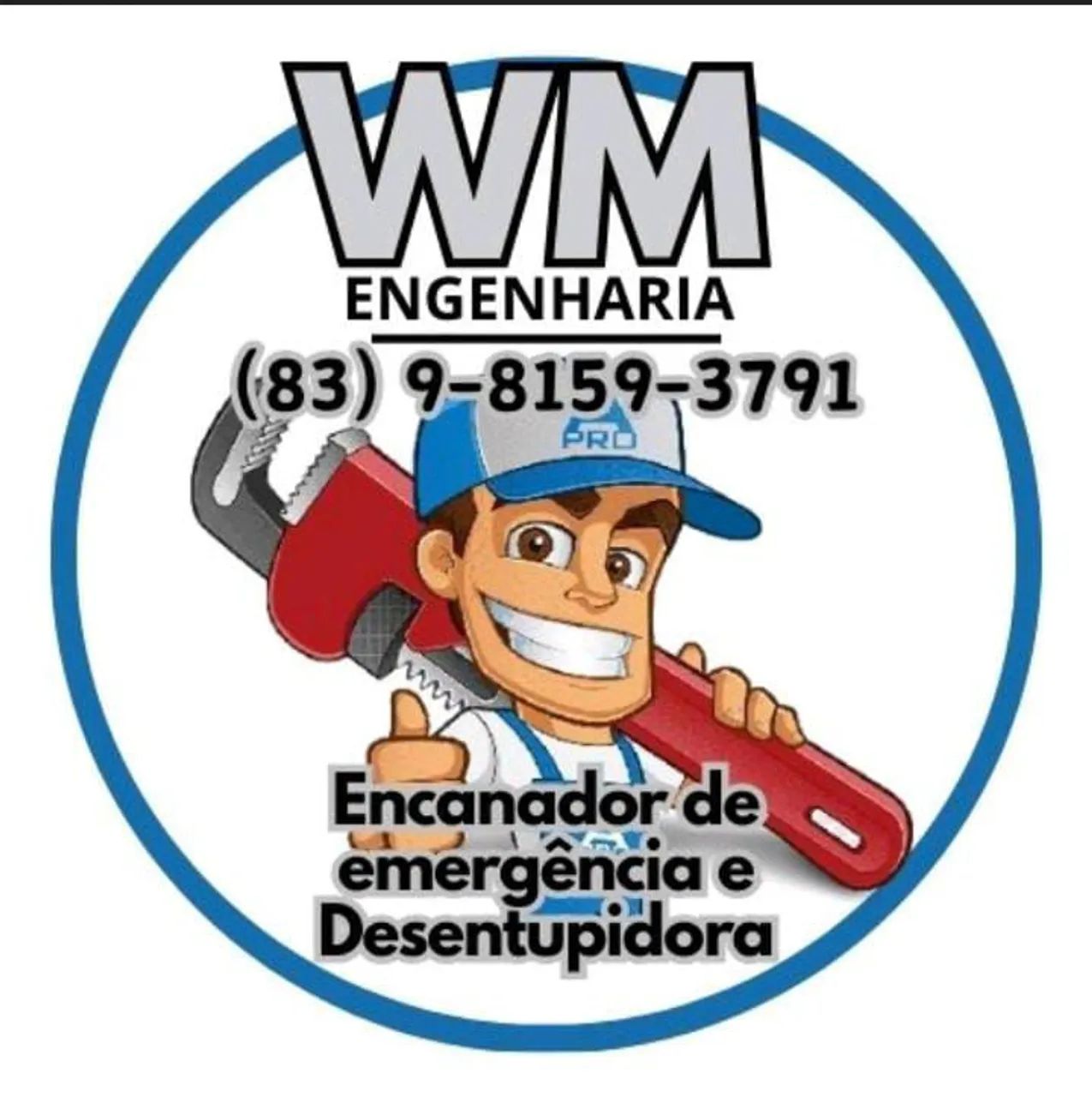 Encanador de emergência e desentupidora 