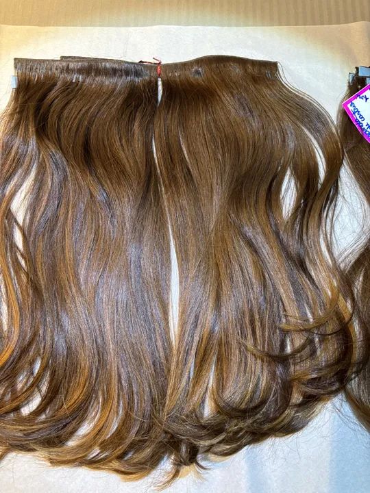 Mega Hair Cabelo Humano Natural Castanho Claro