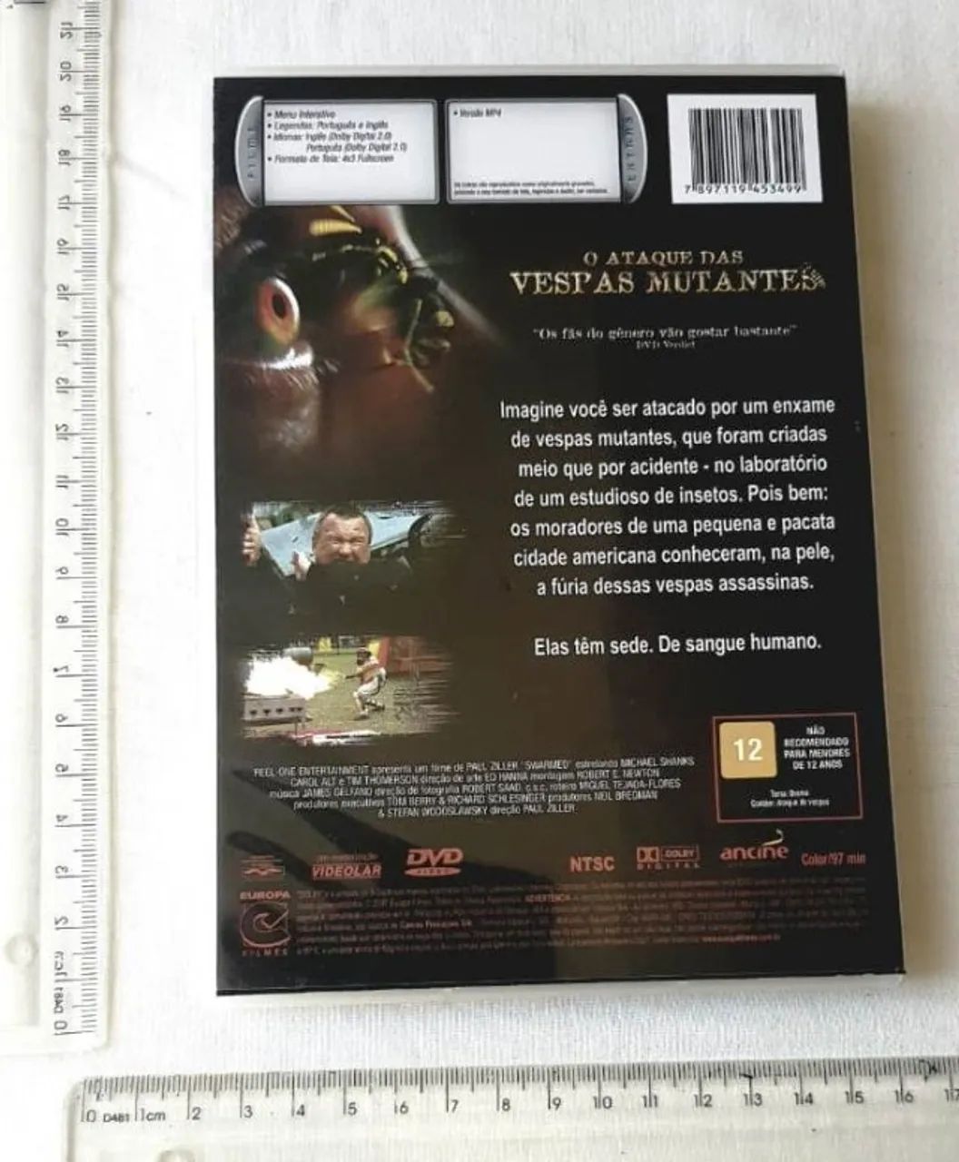 Dvd Original - Filme - O Ataque das Vespas Mutantes - CDs, DVDs