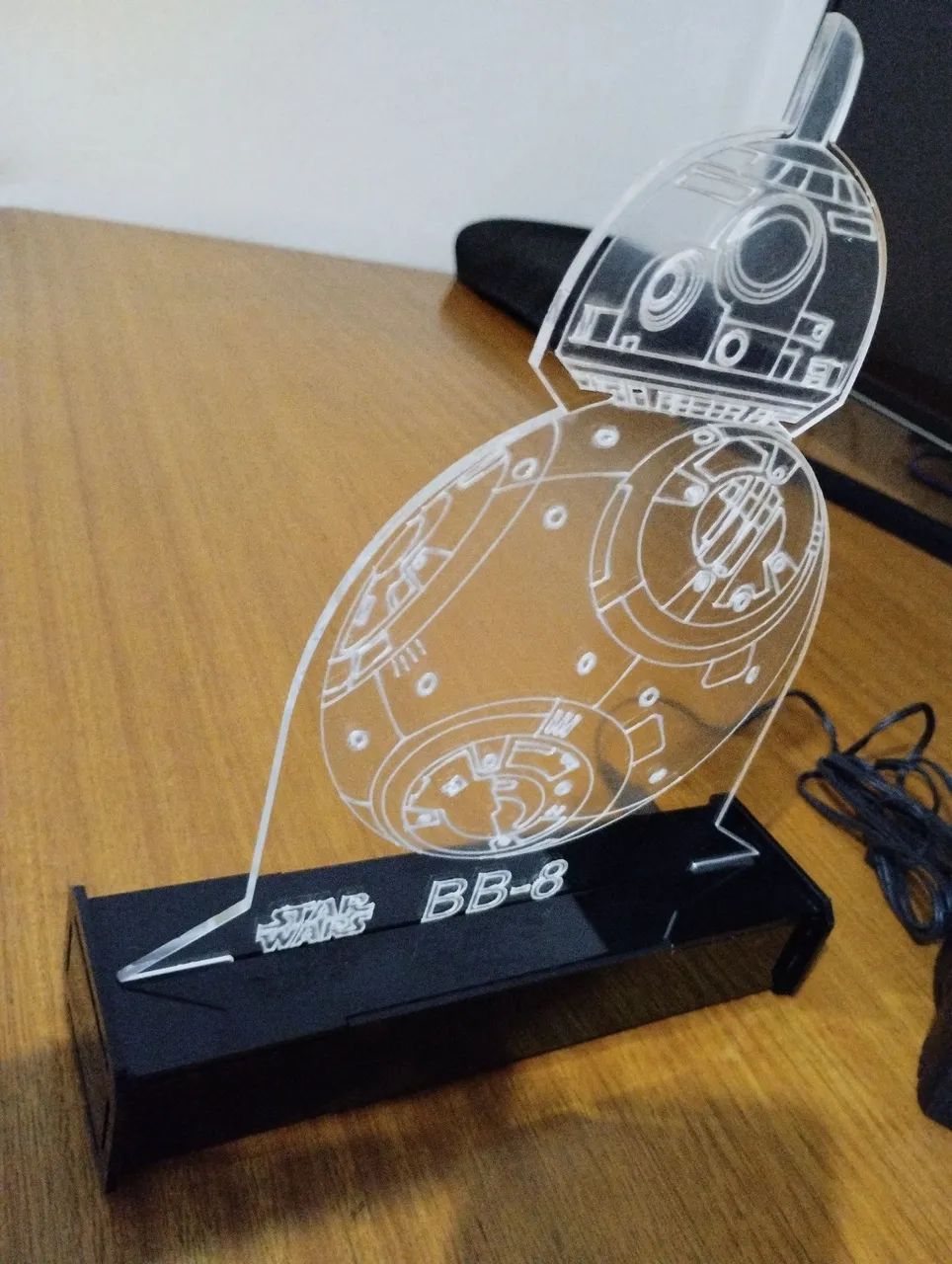 Star Wars BB-8 - Iluminação Decorativa - Foto 4