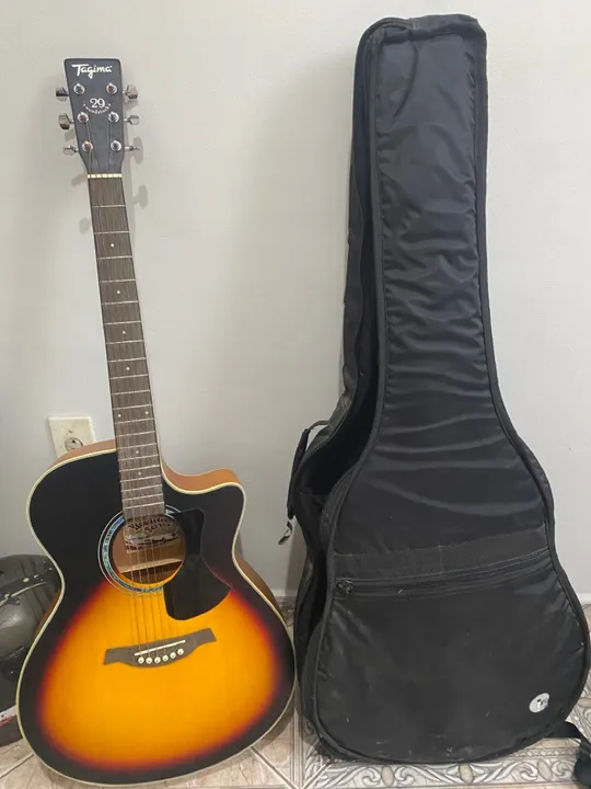 Violão Tagima Tw 29 Elétrico Woodstock Sunburst