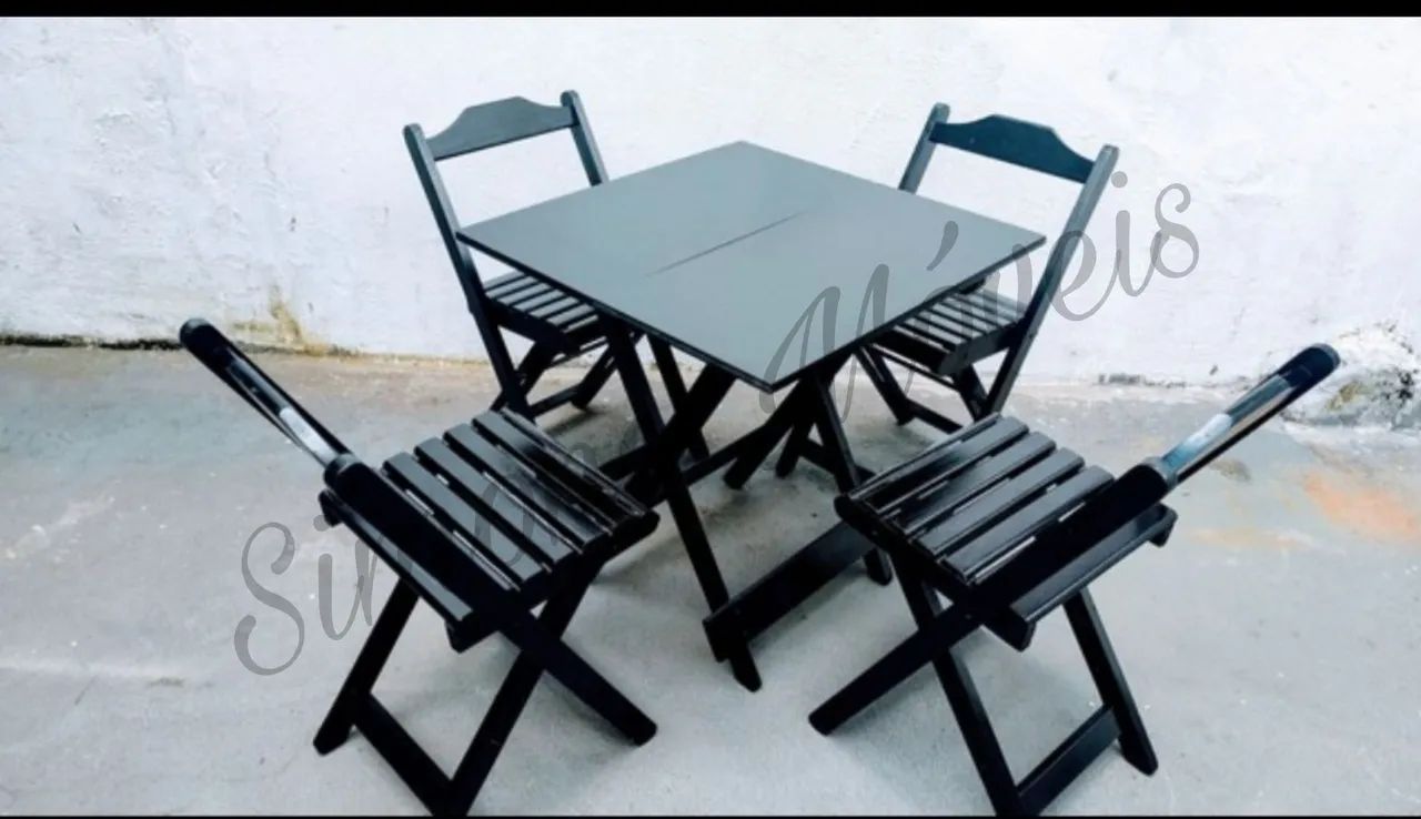 Jogo para Bar e Restaurante com 4 cadeiras  - Foto 2