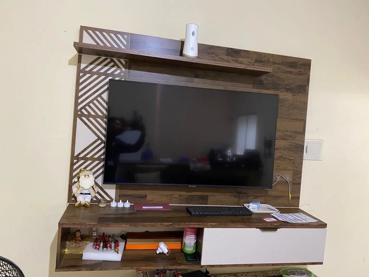 Rack para TV com Painel para Tv de até 55 polegadas