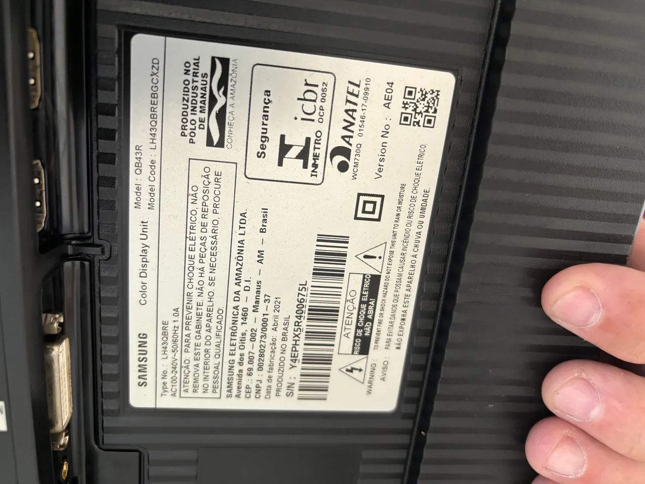 MONITOR SAMSUNG 43 POLEGADAS  - Foto 3