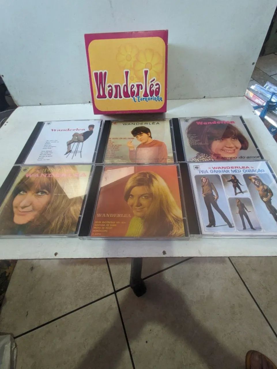 Box 6 cds Wanderléa A Ternurinha - anos 60 