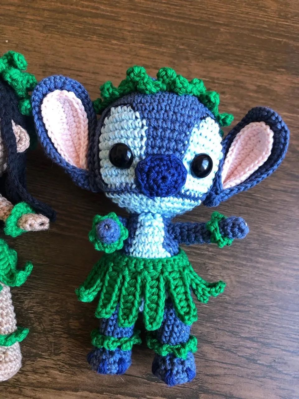 Bonecos Lilo & Stitch de Crochê - Foto 3