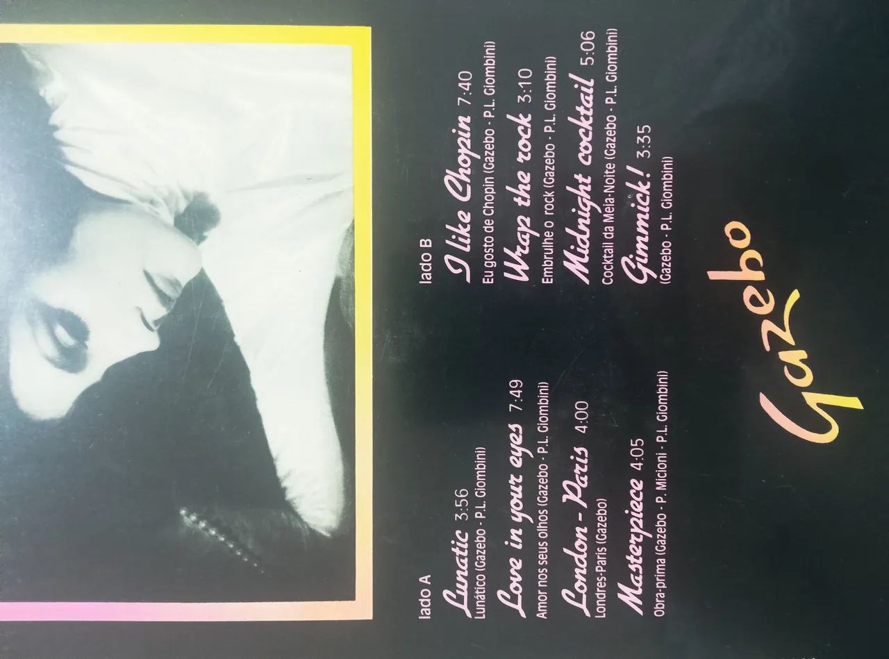 Gazebo I Like Chopin LP vinil disco - Foto 3