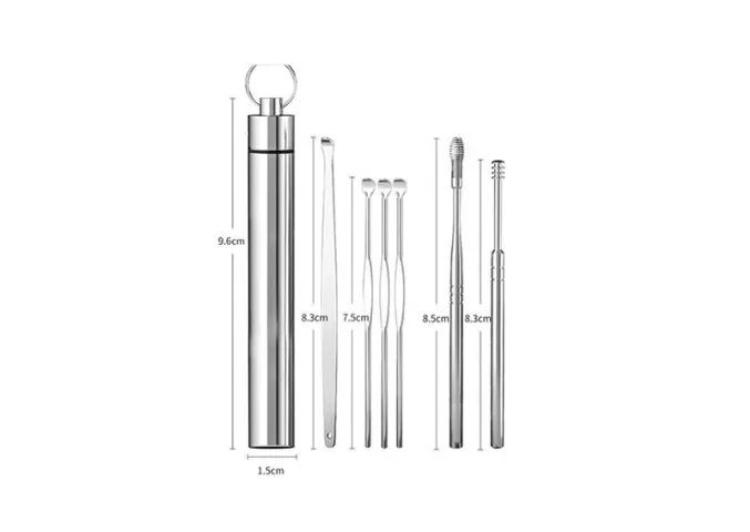 Kit Limpeza Multifuncional 07pcs  