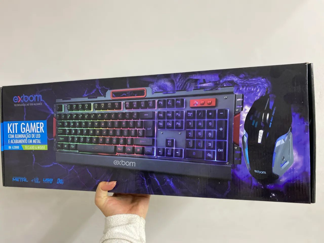 Mecanico Switch Kit Teclado Y Mouse Mecanico Combo Gambyte Rexar G