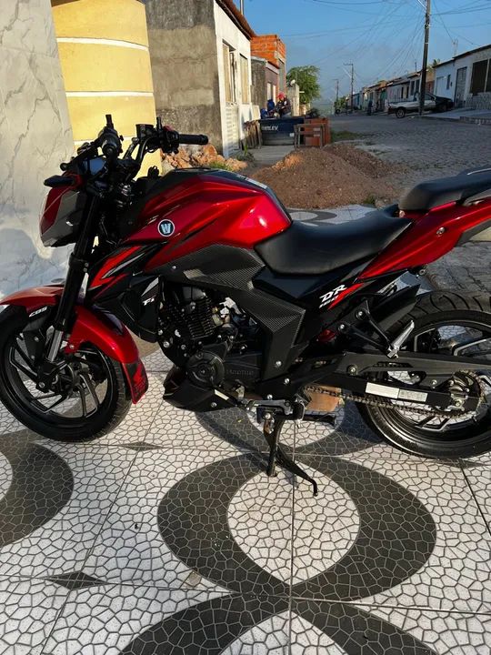 Motocicleta Haojue DR 160cc 2020/2021 Vermelha