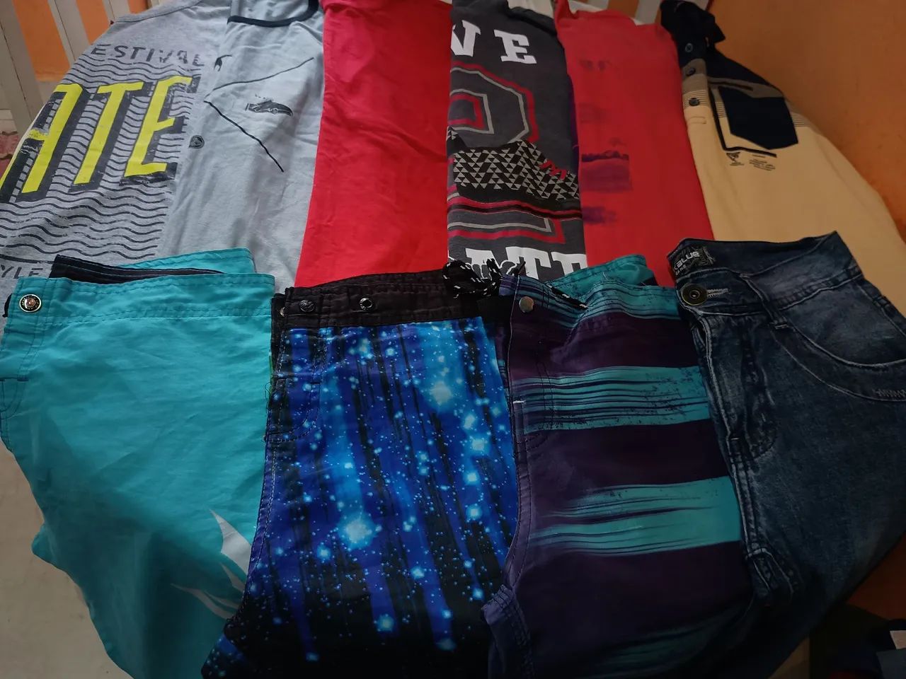 Lote de verão menino 14 á 16 anos  - Foto 6