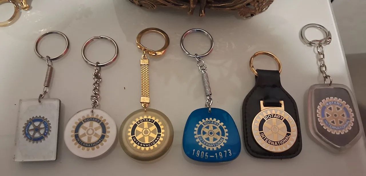 ROTARY INTERNACIONAL Antigos Chaveiros  - Foto 2