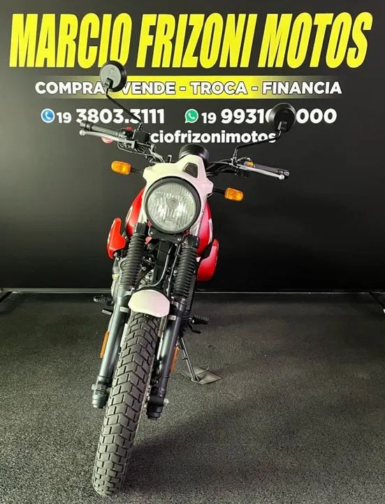 Royal Enfield Scram 411 White Flame 2023 - Foto 3