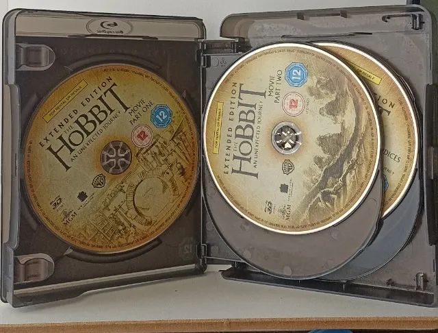 Blu-ray - O Hobbit: Uma Jornada Inesperada - Ed. Estendida (Luva Lenticular - 5 discos) - Foto 3
