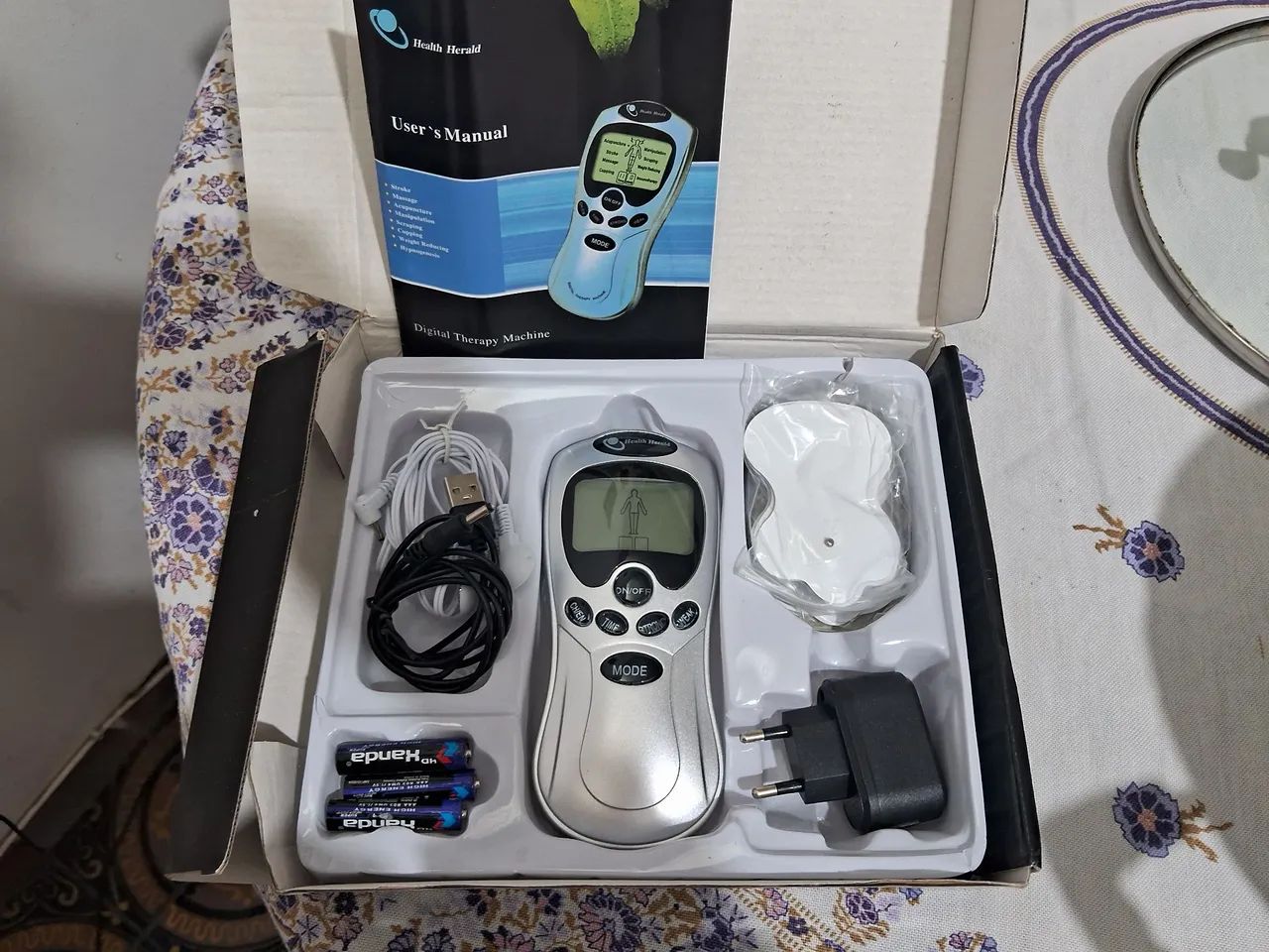 Aparelho de massagem digital