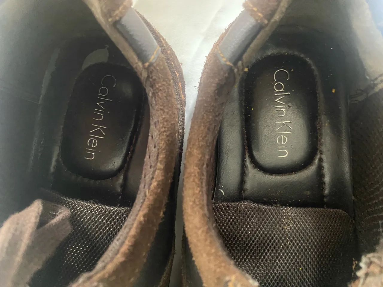 Tênis Calvin Klein Marrom 42 - Foto 2
