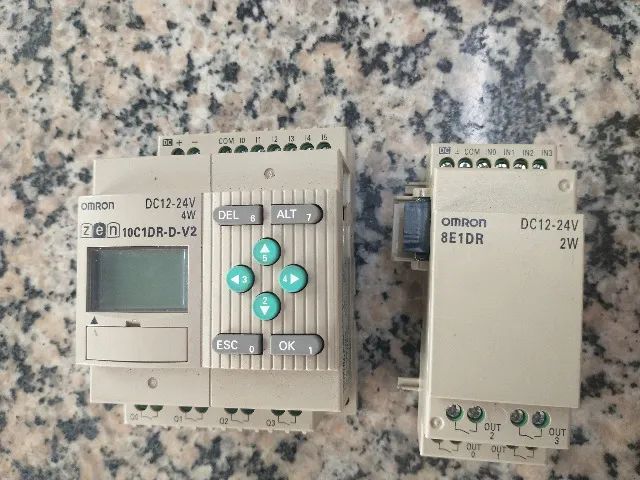 Plc Omron Zen (10 Entradas / 8 Saídas) - Peças de Hardware - Vila