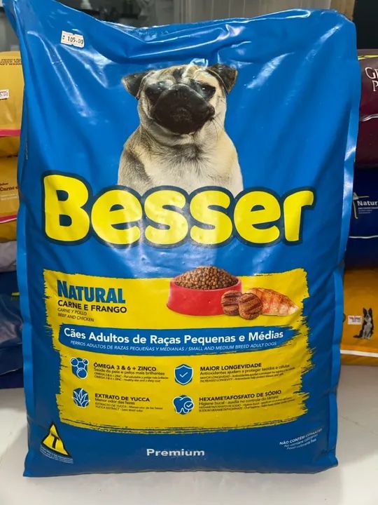 RAÇÃO BESSER 10kg PARA CACHORROS