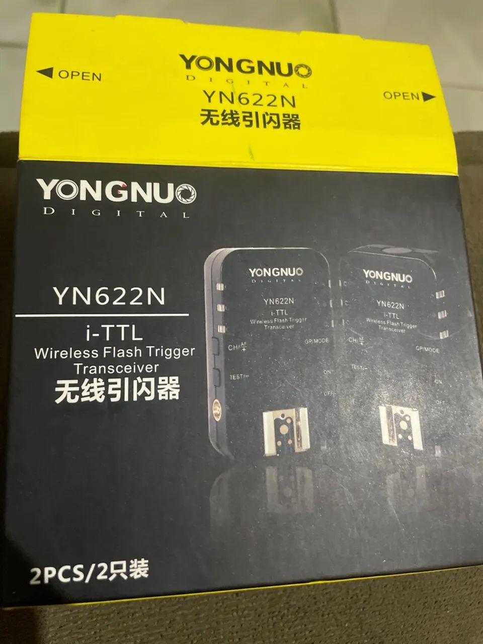 Kit rádio Flash Yongnuo YN622N - I-TTL - Wireless Flash Trigger - Foto 4