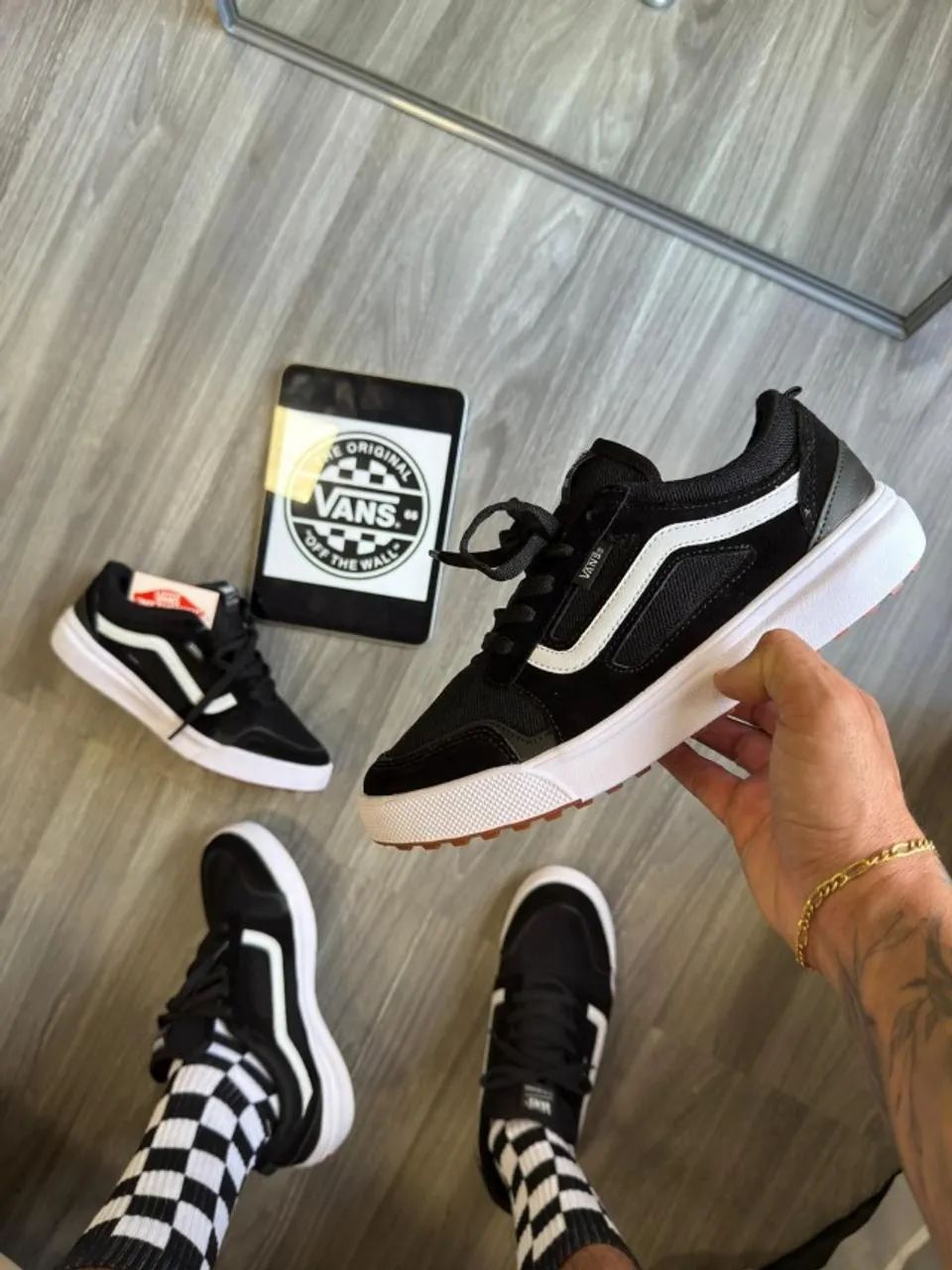 Tênis Vans Ultrarange 3D Preto Calçados Infantis Glória, Belo