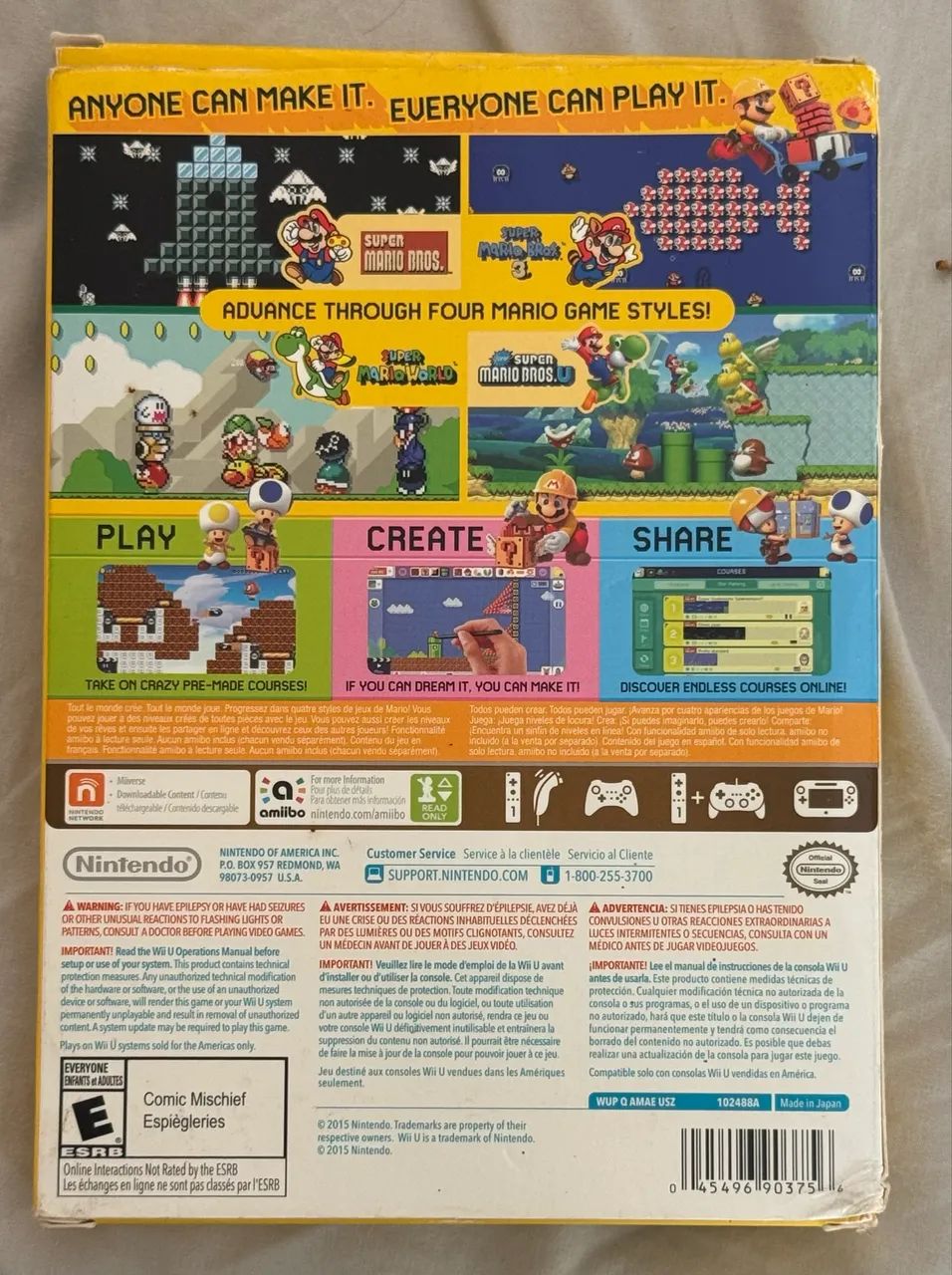 Super Mario Maker Nintendo Wii U - Foto 3