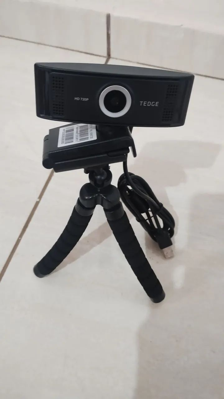 Webcam TeWebcam Tedge ML-WM720 HD 720p com Microfone - USB - Foto 3