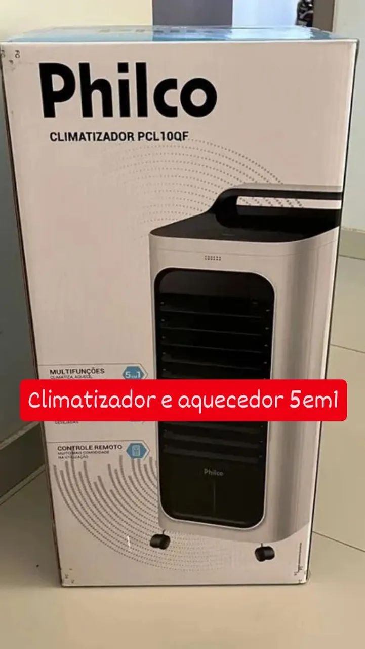Climatizador e aquecedor 5em1 Philco pouco uso, vendo ou troco por celular de mesmo valor - Foto 2