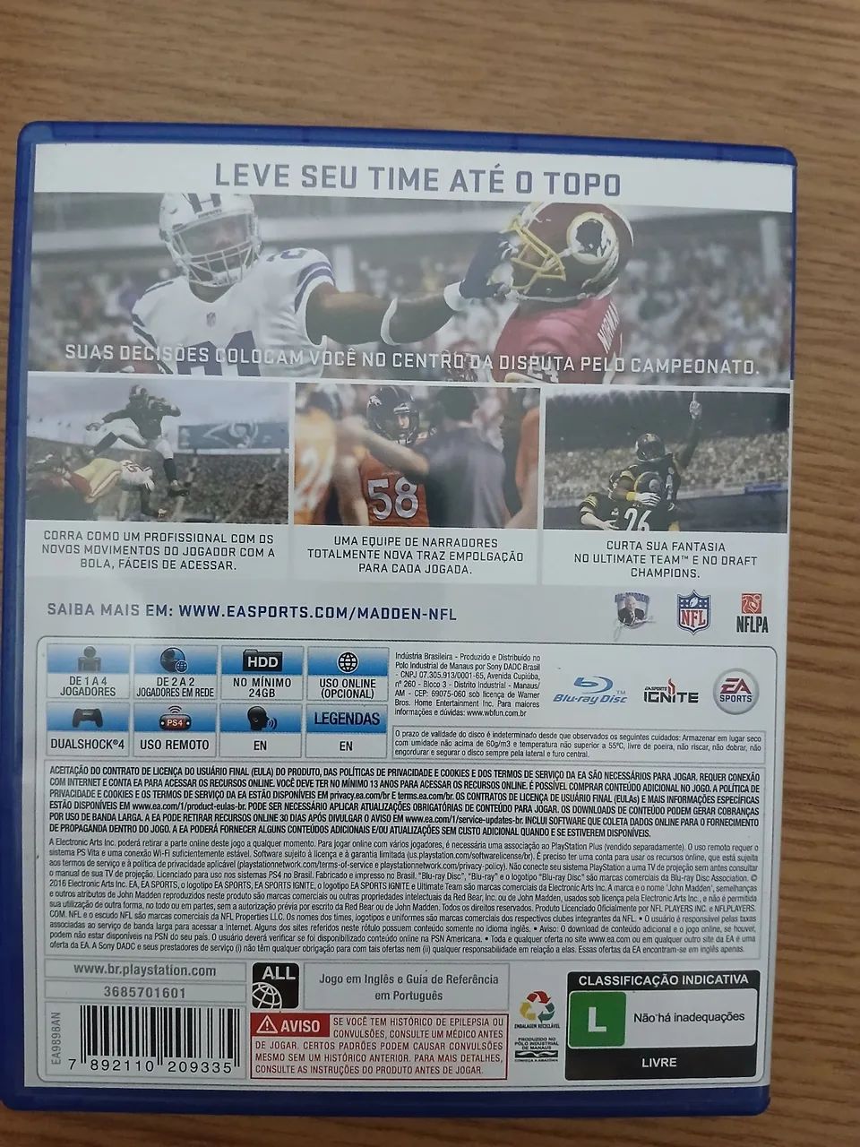 Madden NFL 17 - PS4 - Foto 2