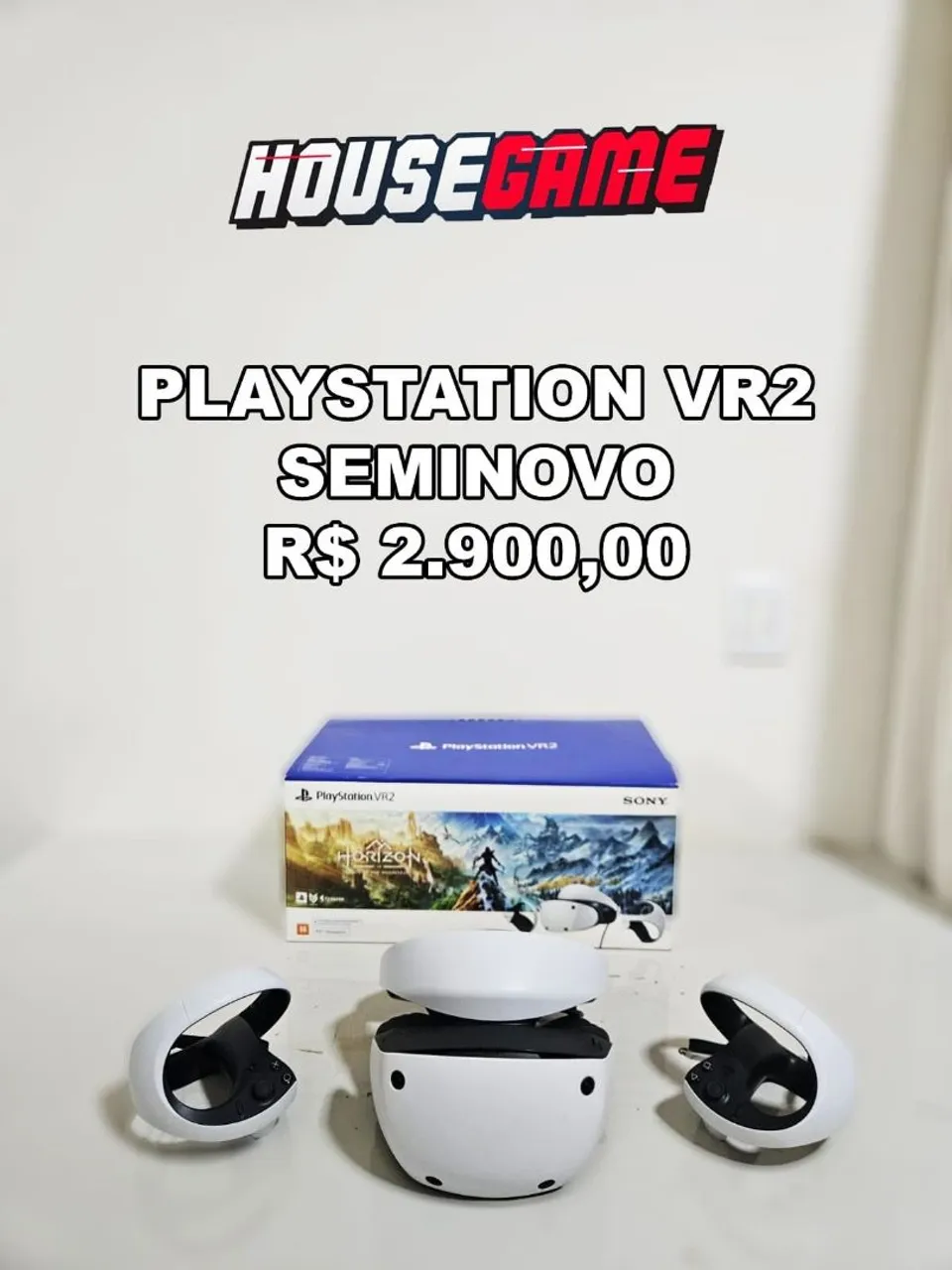 PlayStation VR2 Seminovo