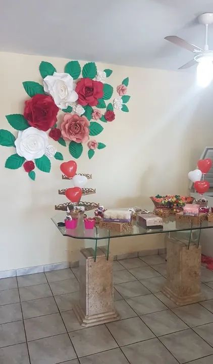 Flores de Papel para Decoração - Foto 6
