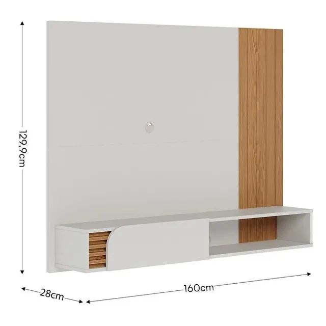 Home Suspenso Jurerê 1.6 para TV até 60? -FAZEMOS ENTREGA E MONTAGEM! - Foto 2