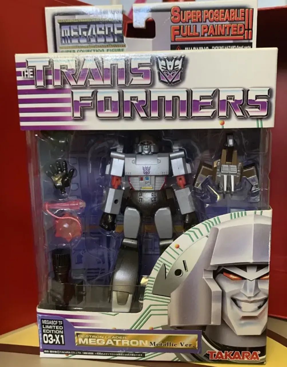 Megatron Transformers G1 Takara Mega Scf 03-x1 Edição Ltda - Foto 4